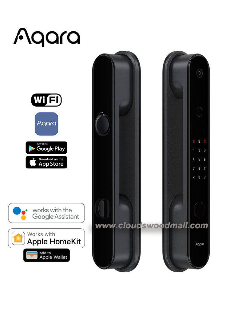 Aqara D100 全自動推拉智能門鎖 (國際版)