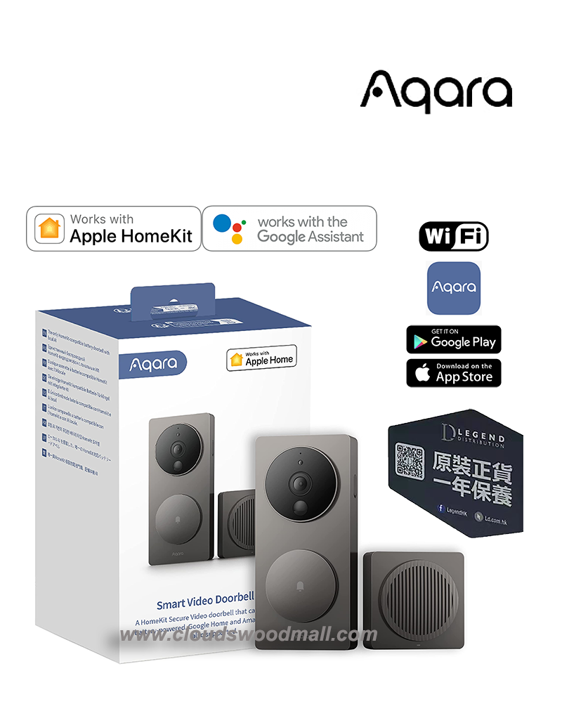 Aqara 智能可視門鈴 G4 (國際版)