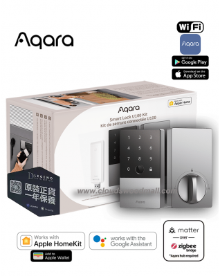 Aqara U100 智能門鎖套裝 (國際版)