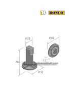 Bonco DS-027 磁石門吸