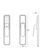 Dormakaba DP850 六合一推拉把手智能電子門鎖
