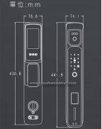 Kwikset PF2 Pro 八合一智能電子門鎖