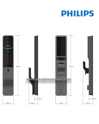 Philips DDL720-FVP 面容識別智能門鎖 (售價不包安裝)