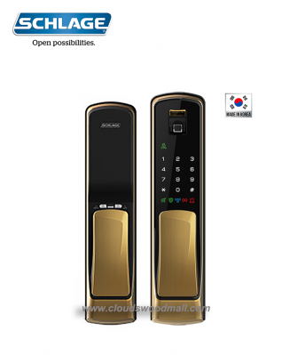 Schlage S-7850 四合一推拉把手智能電子門鎖