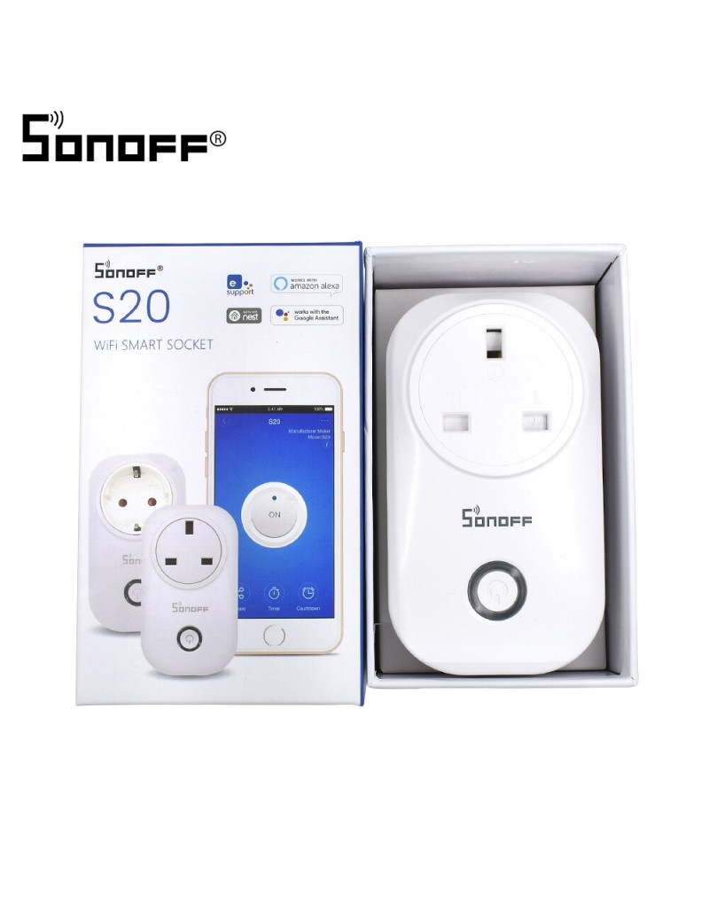 Sonoff S20 WiFi 智能插座