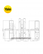 Yale YDM3109A 四合一智能電子門鎖